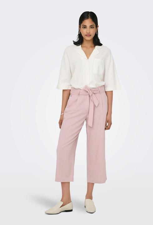 Image du produit Only ONLCARO Verkürzt Hose mit weitem Beinschnitt Hose mit weitem Beinschnitt (L)