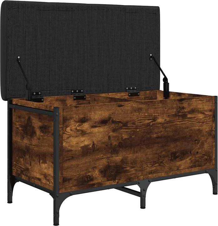 Produktbild VidaXL Sitzbank mit Stauraum Räuchereiche 82x42x45 cm (42 cm)