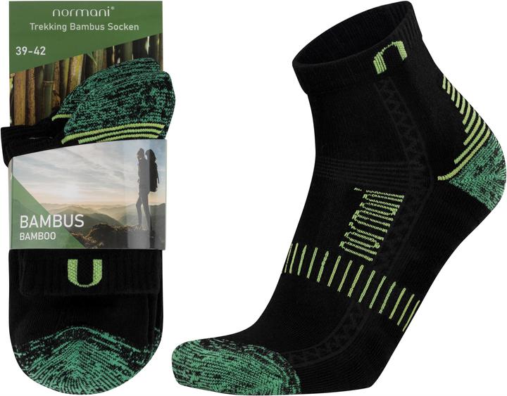 Produktbild Normani 3 Bambus Funktion Kurzschaftsocken - 9389 (3er Pack, 39 - 42)