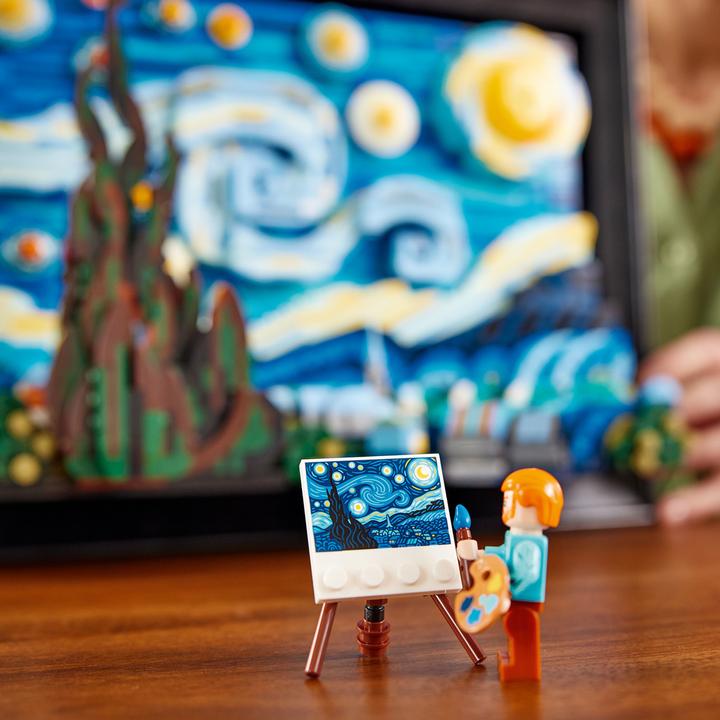 Image du produit LEGO Vincent van Gogh - Nuit étoilée (21333, LEGO difficiles à trouver, LEGO Icons)