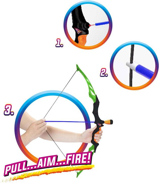 Produktbild Toi-Toys Pfeil und Bogen Set mit 3 Soft Pfeilen 2f sort.