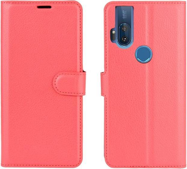 Actual product image MU Classic Litchi Leather Bookcover Series (Motorola One Hyper)