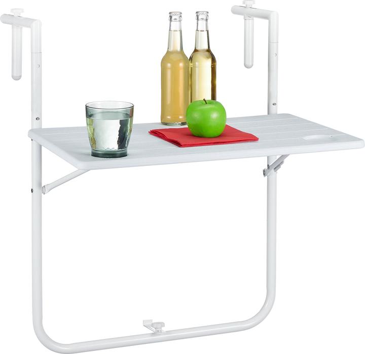 Actual product image Relaxdays folding balcony-table (60 cm)