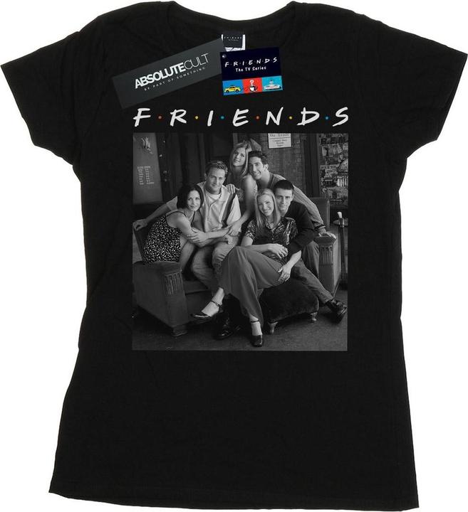 Friends Black And White Photo TShirt (XXL)