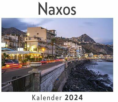 Immagine prodotto Naxos (Wandkalender 2024, Kalender DIN A4 quer, Monatskalender im Querformat mit Kalendarium, D