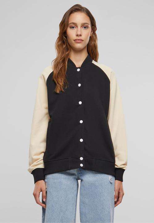 Produktbild Urban Classics Ladies Light Terry Raglan College Jacket - 166857 (S)
