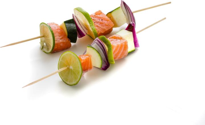 Actual product image Dangrill Bamboo barbecue skewer, 25 cm, 100 pieces