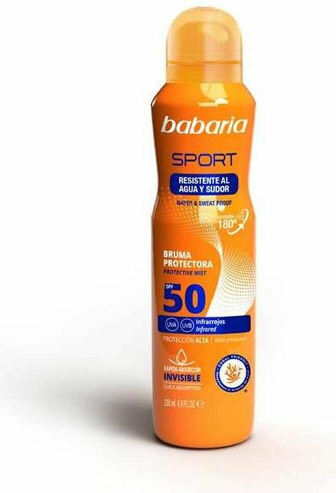 Immagine prodotto Babaria Sport Protective Mist SPF50 Spray 200ml (Spray solare, SPF 50, 200 ml, 0.20 g)