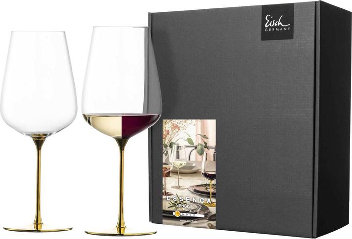 Actual product image Eisch Essenca SensisPlus Gold Edition Allround-Weingläser (58 cl, 2 Glasses, White wine glasses)