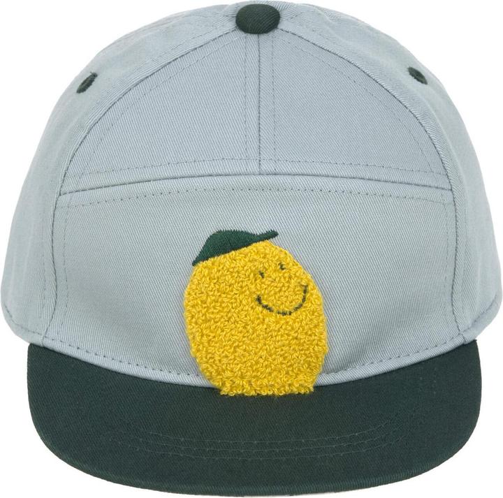 Actual product image Lässig Kids Skater Cap Lemon light blue/dark green (48, 52)