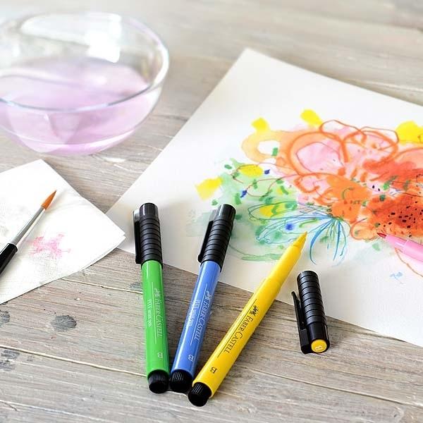 Produktbild Faber-Castell Pitt Artist Pen Brush (Mehrfarbig, 12 x)