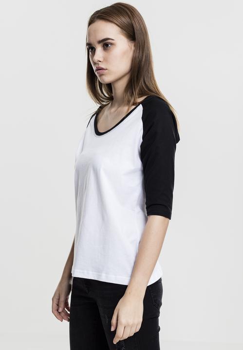 Produktbild Urban Classics Ladies 3/4 Contrast Raglan Tee (S)