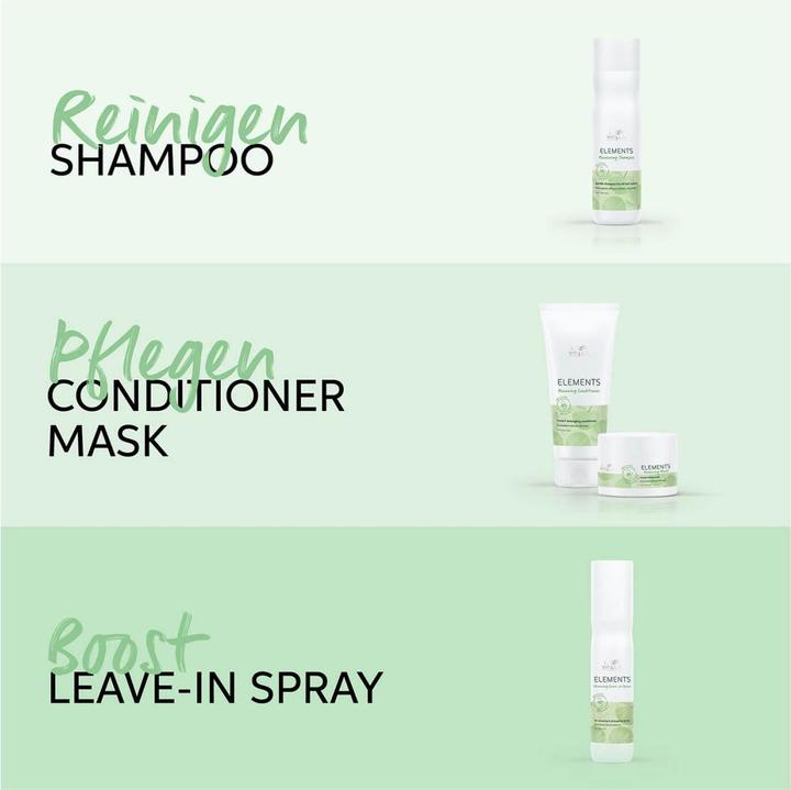 Produktbild Wella Elements Renewing Shampoo (500 ml, Flüssiges Shampoo)