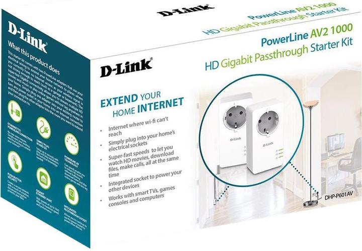 Produktbild D-Link DHP-601AV Kit (1000 Mbit/s)