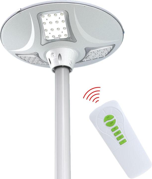 Powerneed SLL12 Outdoor Lighting Outdoor Base/Post Lighting Non-Replaceable Bulb(s) LED (2000 lm, IP65)