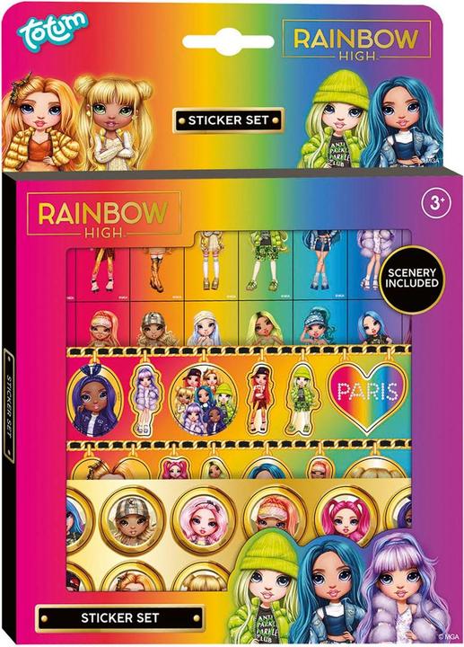 Produktbild Totum Rainbow High - Aufkleberset