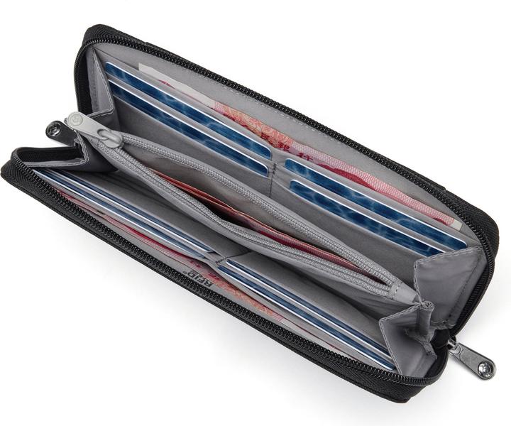 Actual product image Pacsafe RFIDsafe Continental Wallet black