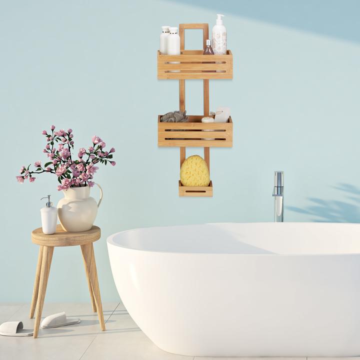 Image du produit Relaxdays Bambou (28 x 15.5 x 65 cm)