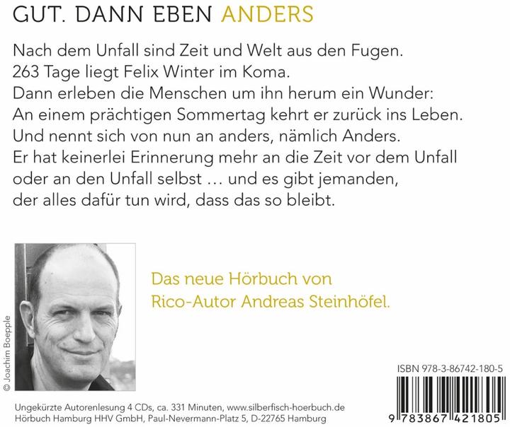 Actual product image Anders (Andreas Steinhöfel, German)