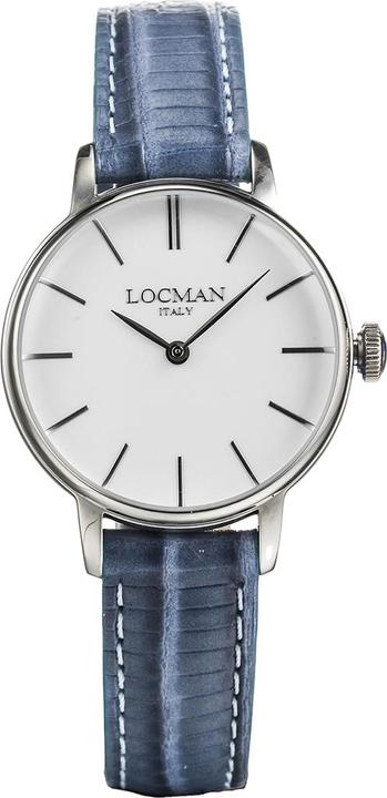 Immagine prodotto Locman Orologio da donna 1960 Lady Ref. 0253A08A (Orologio da polso analogico, 32 mm)