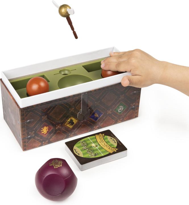 Produktbild Spin Master Harry Potter – Fang den Goldenen Schnatz, ein Quidditch-Brettspiel für Hexen, Zauberer und Muggel