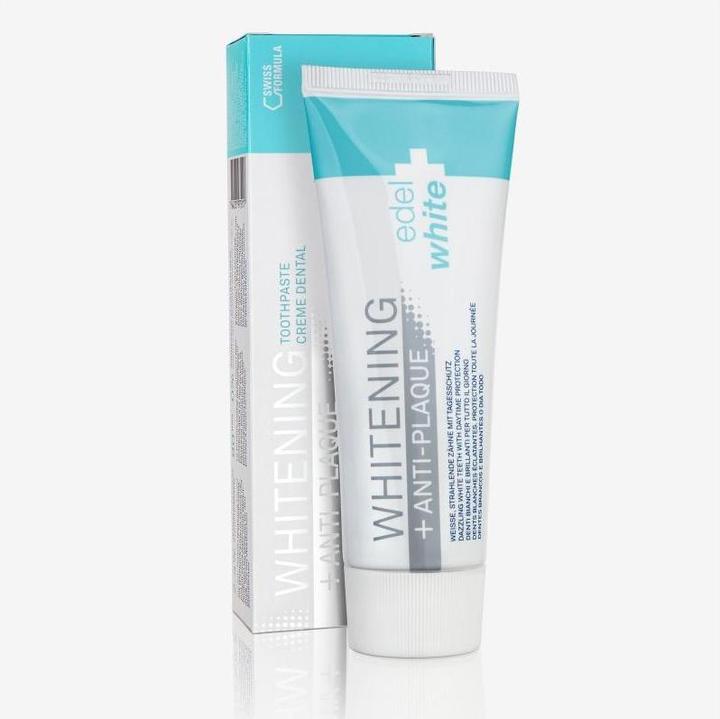 Edel + White Anti-Plaque und Whitening Zahnpasta (75 ml)