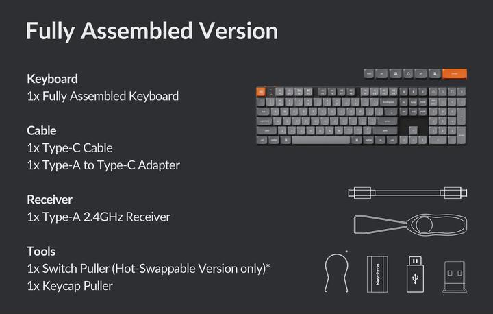 Produktbild Keychron K5 Max (US, Kabellos, Kabelgebunden)