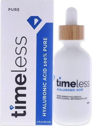 Timeless Hyaluronic Acid 100% Pure Serum for Unisex 2oz