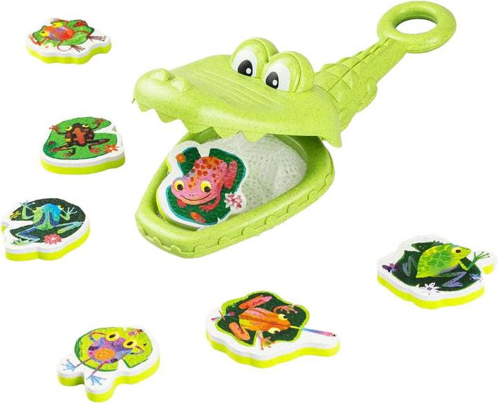 Productafbeelding Selecta Spielzeug Croc Chasey Fischspiel Badespielzeug