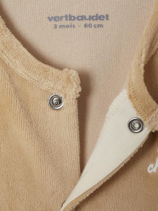 Produktbild Vertbaudet 3er-Pack Baby Samt-Strampler BASIC (86)