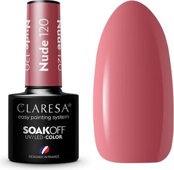 Claresa Soak Off Uv/Led Nude Gel English 120 5G (UV-Gel Lack)