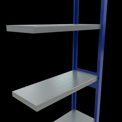 Actual product image Schulte Lagertechnik MULTIplus250 boltless add-on bay system with length bolts