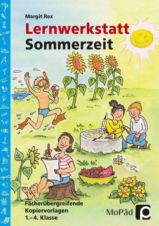 Produktbild Lernwerkstatt Sommerzeit (Deutsch, Margit Rex, 2015)