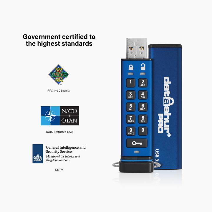 Actual product image iStorage Datashur Pro (64 GB, USB-A)