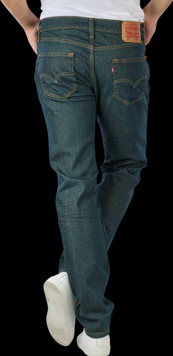 Actual product image Levis 511 Jeans rinsed playa (W31/L30)