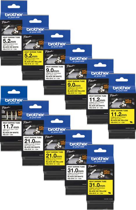 Produktbild Brother HSe-651E (2.10 cm, Gelb)