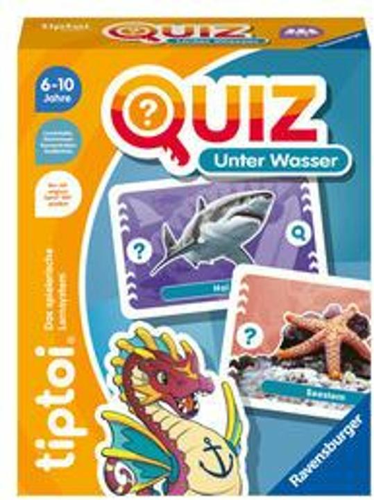 Actual product image Ravensburger tiptoi 00192 Quiz Under Water, quiz game for children aged 6+, for 1-4 players (German)