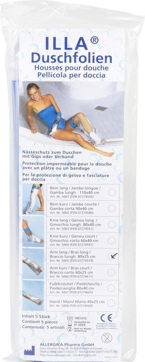 Produktbild Illa Dusch Schutzfolie 80x25cm Arm (Duschen / Baden)