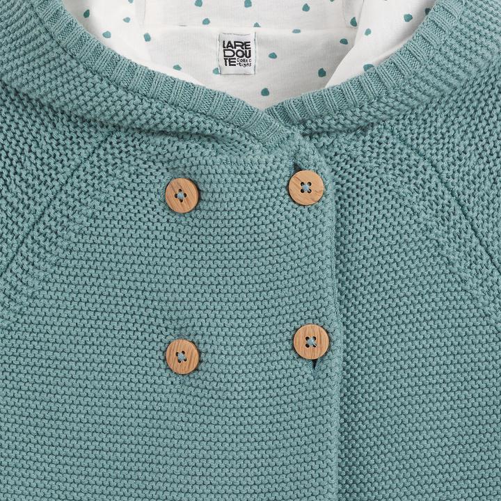 Produktbild La Redoute Collections Strickjacke mit Kapuze (74)