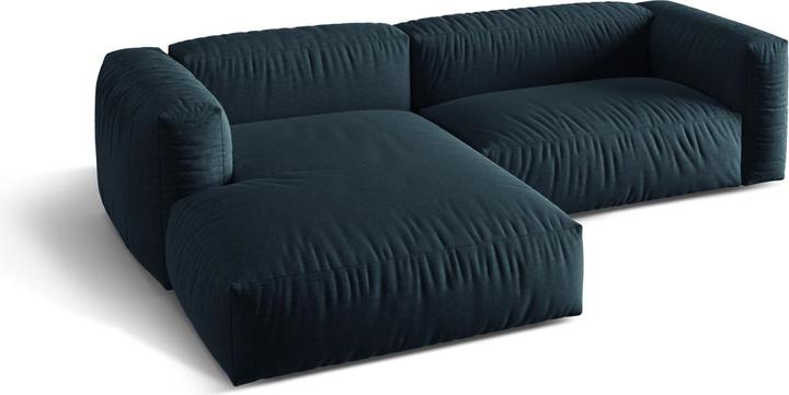 Actual product image Micadoni Modular Left Corner Sofa, "Martina", 2 Seats, 283x176x75 Made in Europe (Corner sofa)