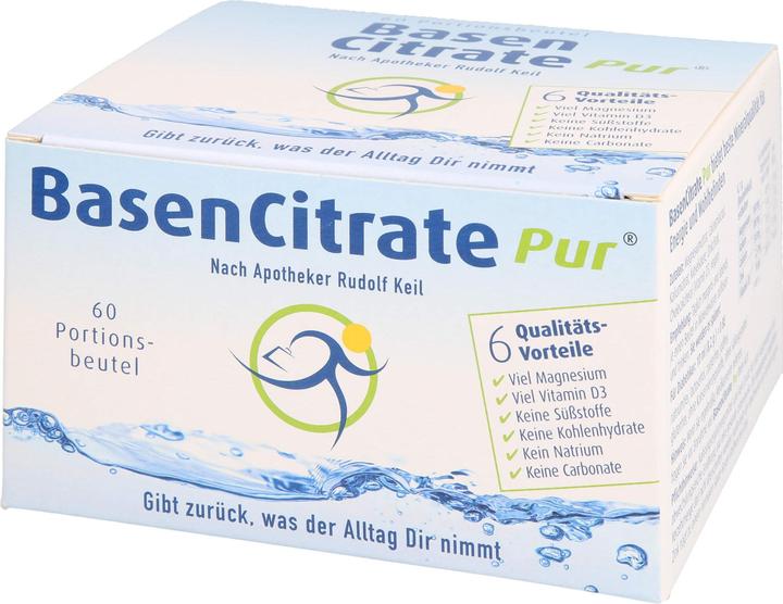 Produktbild Madena BasenCitrate pur nach Apotheker Rudolf Keil Portionsbeutel, 60 St. Beutel (60 Stück, Beutel, 4.10 g)
