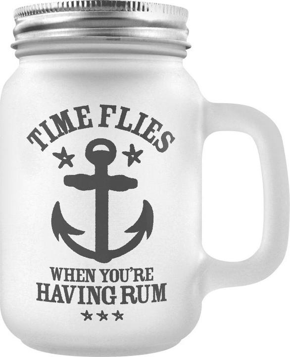 Image du produit Grindstore Pot de conservation Time Flies When Youre Having Rum Matt (1 x)
