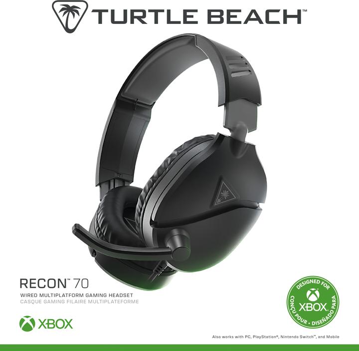 Image du produit Turtle Beach EARFORCE - RECON - 70X Casque de jeu (Filaire)