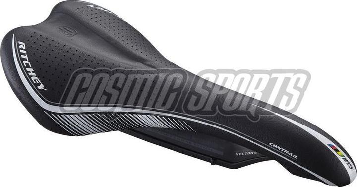 Ritchey WCS Contrail Vector Evo Saddle, 280x142mm, 7x7 Rails Titanium