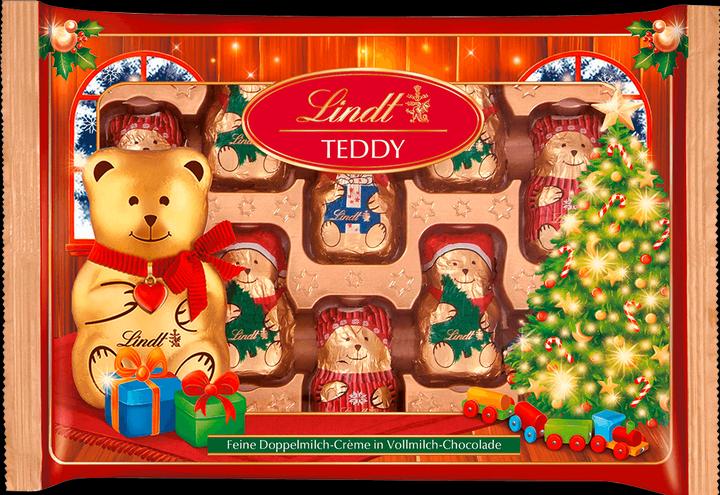 Lindt Teddy Freunde Milch Weihnachten (96 g)