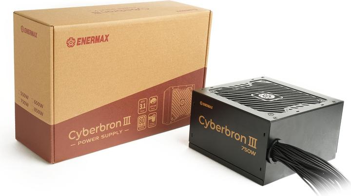 Produktbild Enermax Cyberbron III 750 Watt 80+ Bronze Non-Mod ATX 3.1 (750 W)