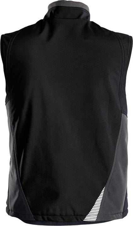 Actual product image Dassy Fusion softshell waistcoat black/anthracite grey size L (L)