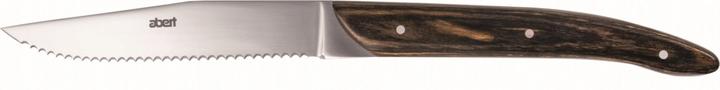 Actual product image Abert Safari Steak knife St.Steel/Wood serrated blade L:235mm (Knife)