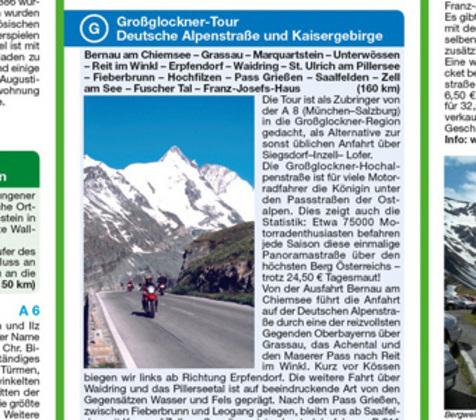 Produktbild PublicPress Motorradkarte Südostbayern - Österreichische Alpen