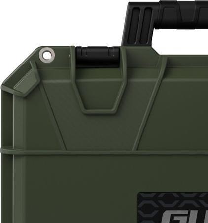 Actual product image Gutek Tortoise T-230 olivgrün (Photo case, 33 l)